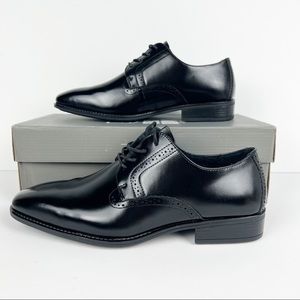 NWT Stacy Adams Men's Ardell Slip Resistant Plain Toe Oxford Sz 9W
